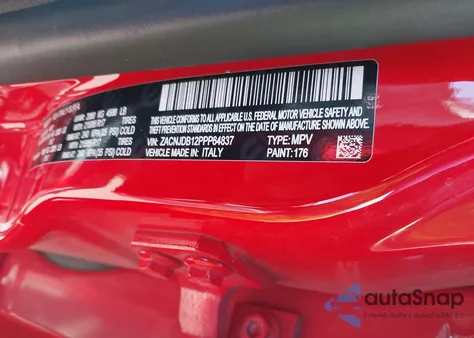 2023 Jeep Renegade Upland 4X4 z USA, uszkodzony, nr VIN ZACNJDB12PPP64837